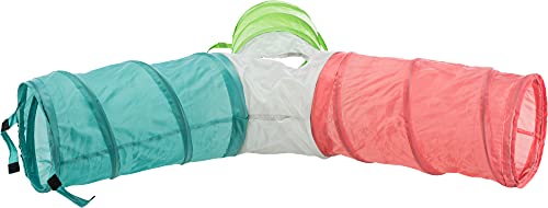 TRIXIE 62791 Tunnel de Jeu pour Lapin 3 x ø 18/47 cm