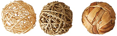 Rosewood Boule de jeu pour petit animal - pack de 3