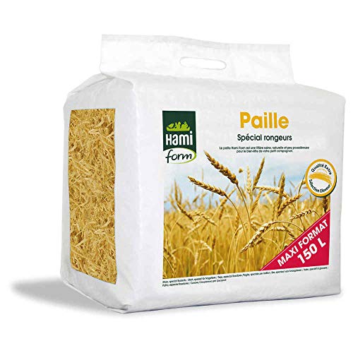 Paille pour Rongeurs, Qualité Extra, 150L - HAMIFORM