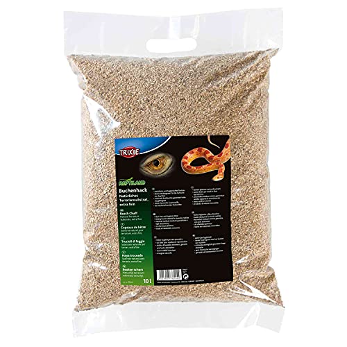 TRIXIE Reptiland - Copeaux De Hêtre pour Terrarium - Extra Fin - 10 litres