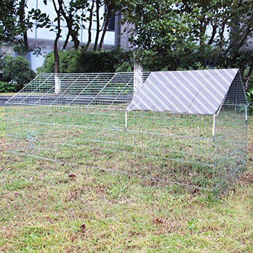 Cage Clapier Enclos Lapin Extérieur en Bois de pin Haute Qualité 145x53x86  cm Villa Lapin : : Animalerie